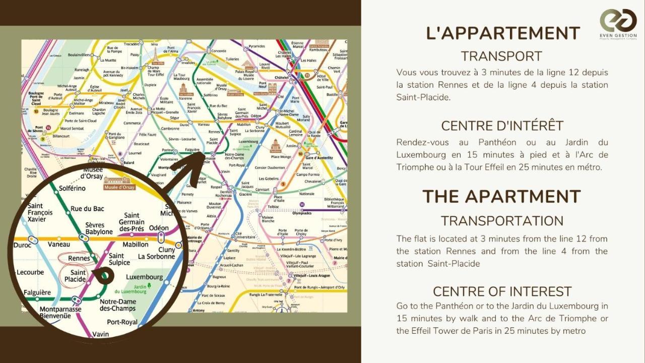 Grand Studio Confort#St Germain-Montparnasse#4P Paris Exterior photo